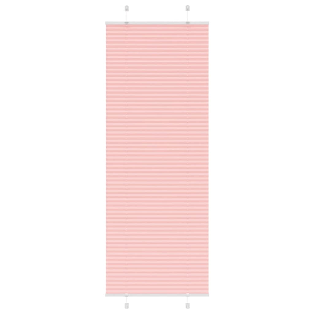 Plissee Stoffbreite 109,4 Cm Polyester Rosa