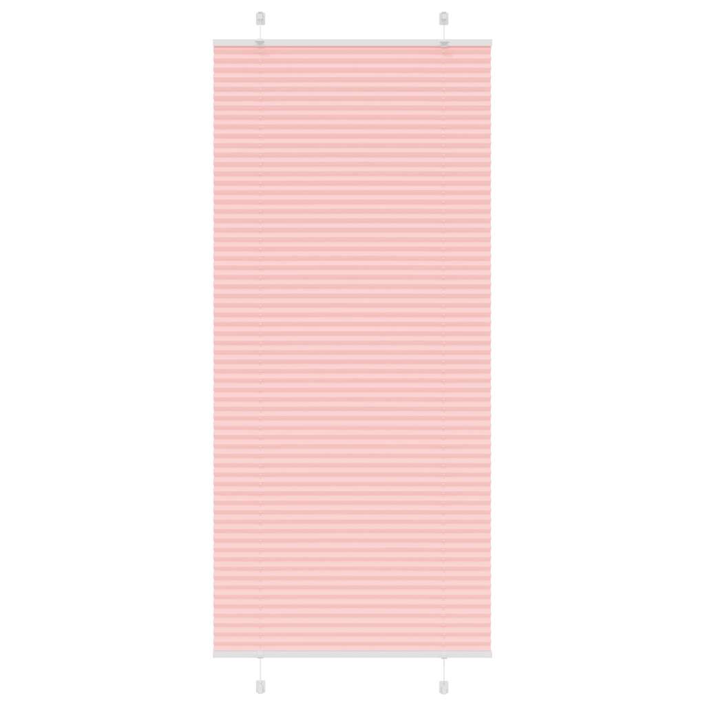 Plissee Stoffbreite 109,4 Cm Polyester Rosa