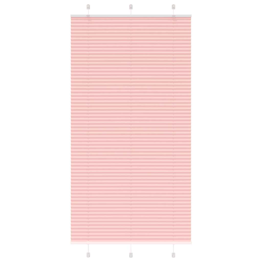 Plissee Stoffbreite 109,4 Cm Polyester Rosa