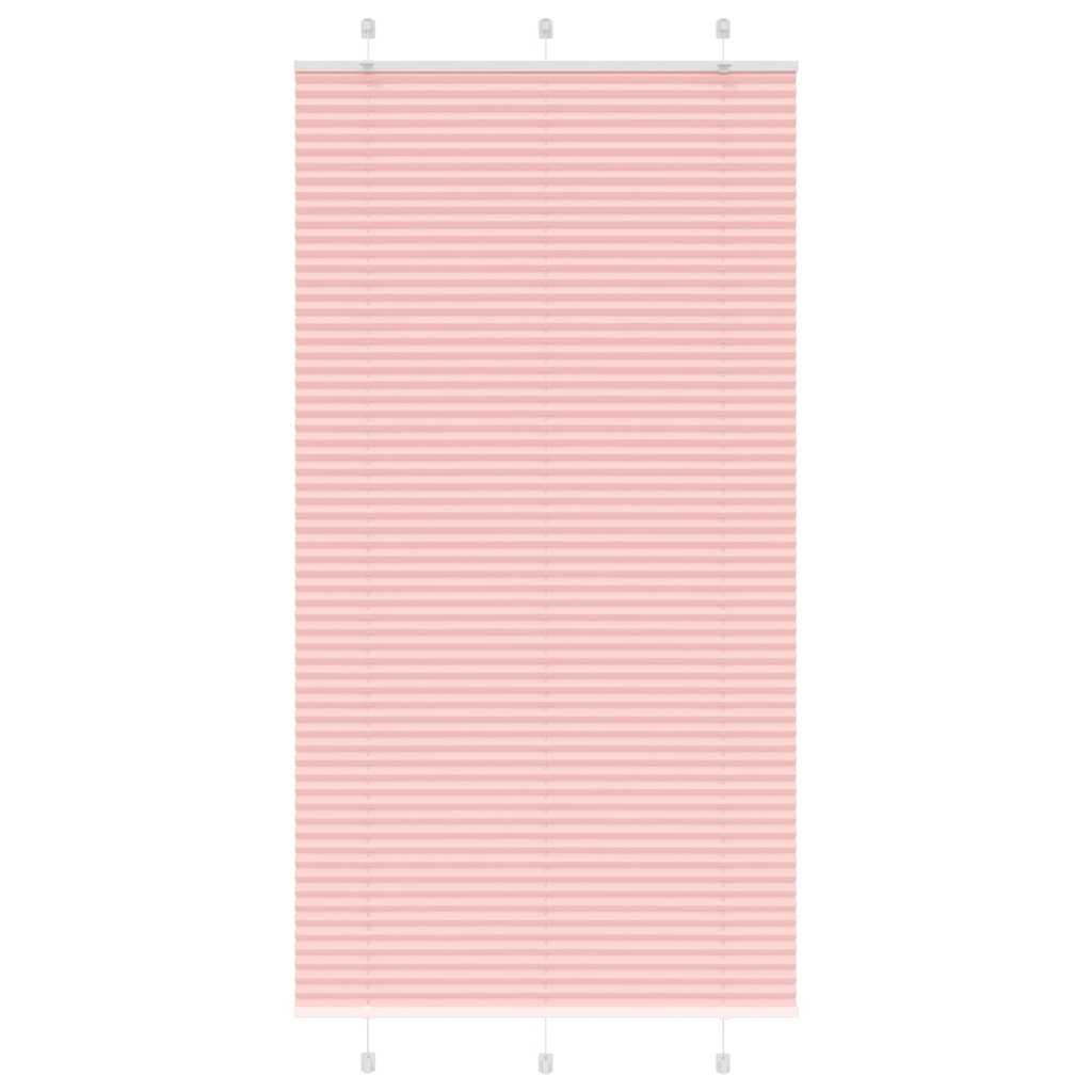 Plissee Stoffbreite 109,4 Cm Polyester Rosa