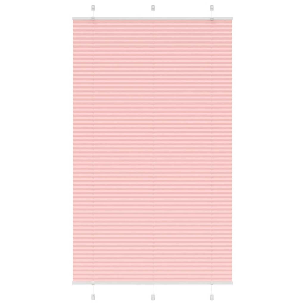 Plissee Stoffbreite 109,4 Cm Polyester Rosa