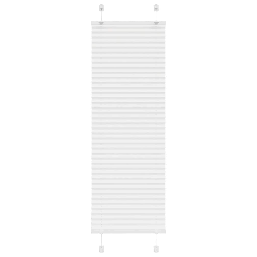 Plissee Stoffbreite 79,4 Cm Polyester Weiß