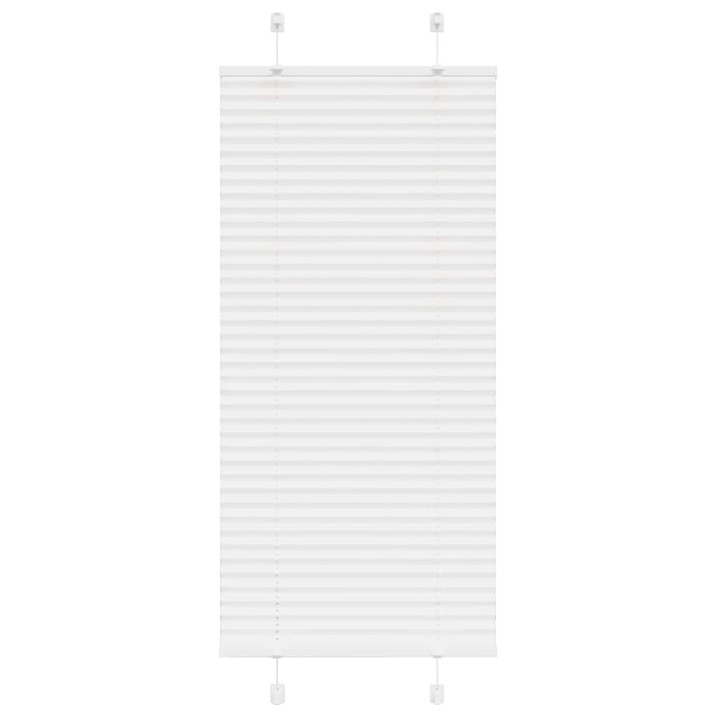 Plissee Stoffbreite 79,4 Cm Polyester Weiß