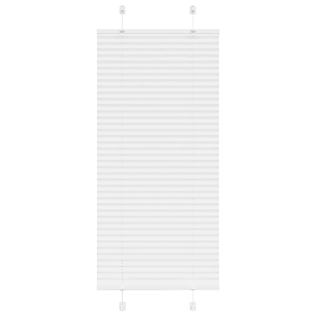 Plissee Stoffbreite 79,4 Cm Polyester Weiß