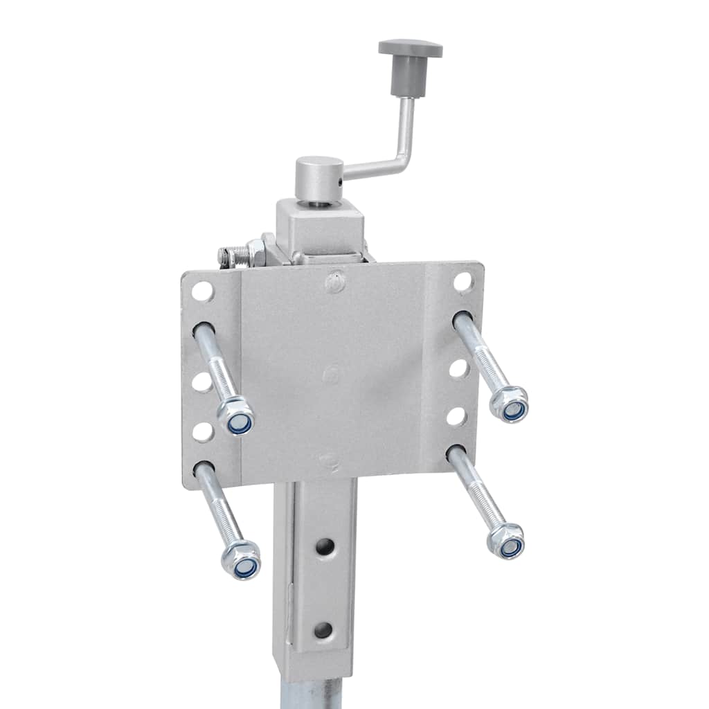 Stützrad Für Anhänger 12 V 550 W Aluminium Weiß