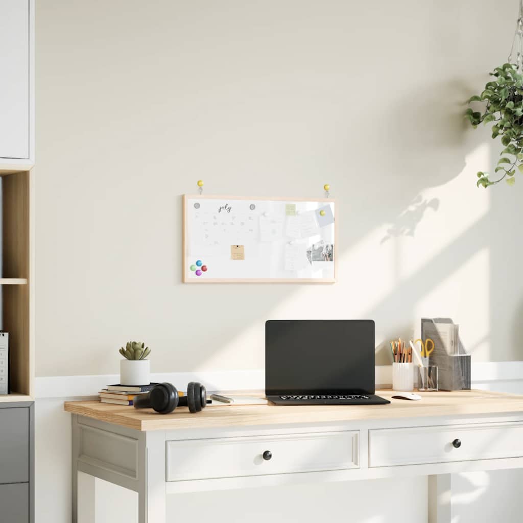 Korktafel Mit Massivem Kiefernholzrahmen