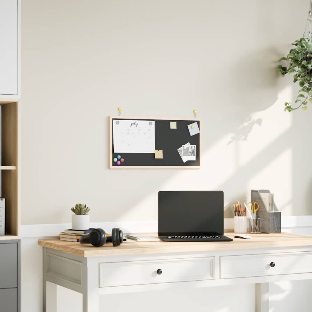 Korktafel Mit Massivem Kiefernholzrahmen