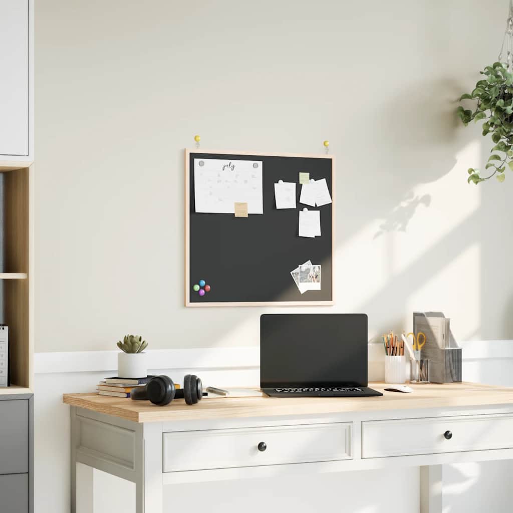 Korktafel Mit Massivem Kiefernholzrahmen