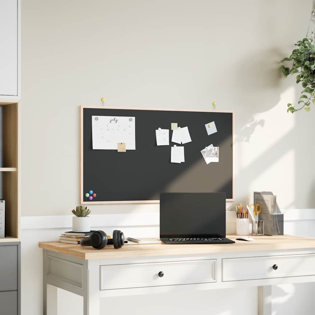 Korktafel Mit Massivem Kiefernholzrahmen