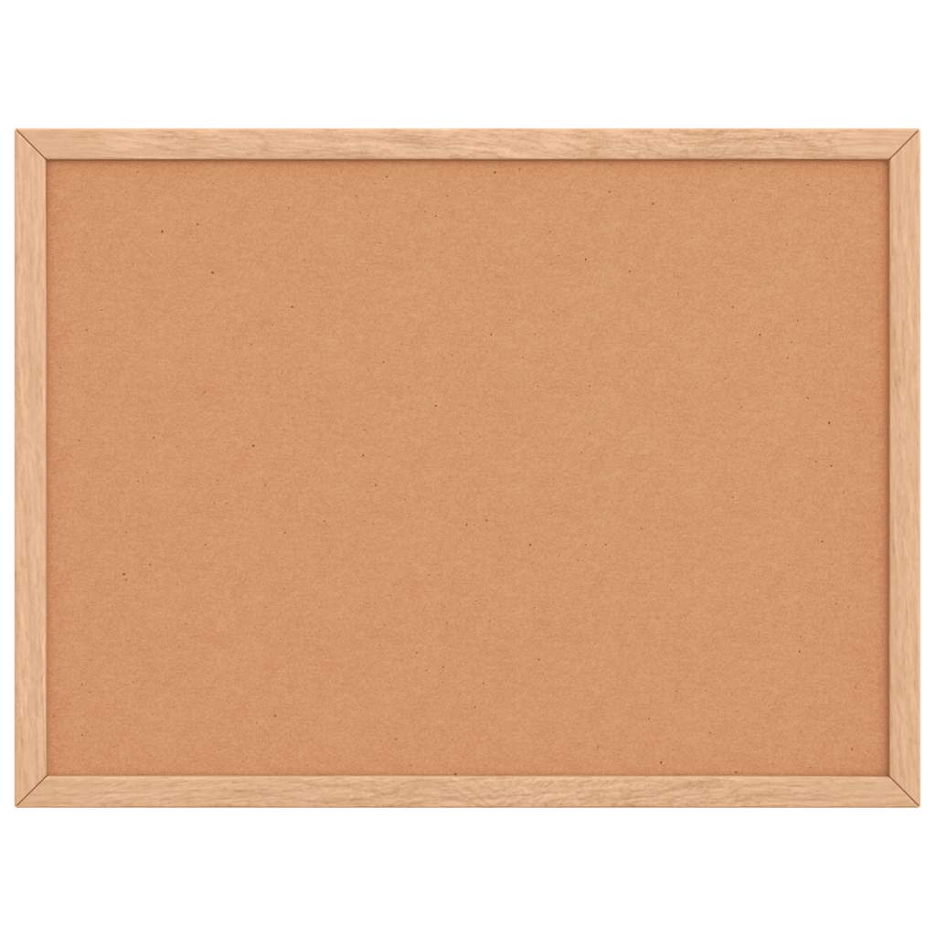 Korktafel Mit Massivem Kiefernholzrahmen