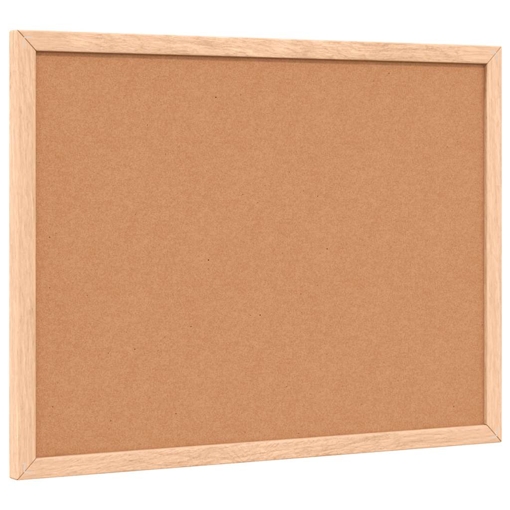 Korktafel Mit Massivem Kiefernholzrahmen