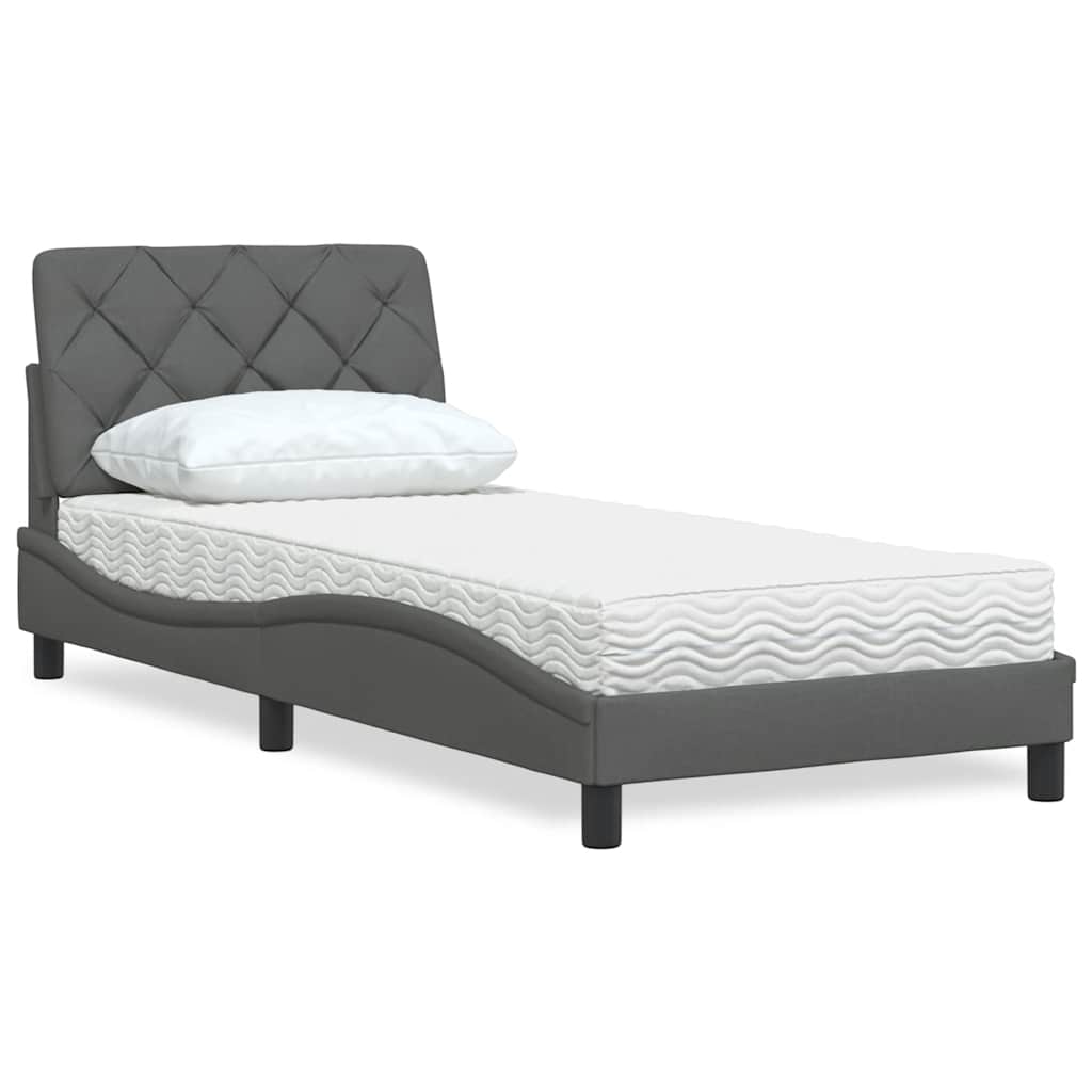 Bett Mit Matratze Stoff