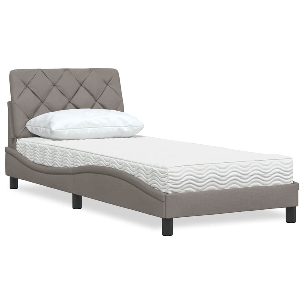 Bett Mit Matratze Stoff