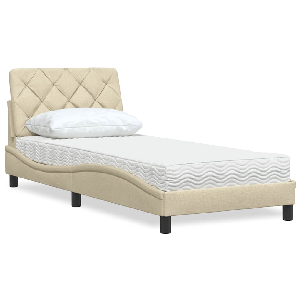 Bett Mit Matratze Stoff