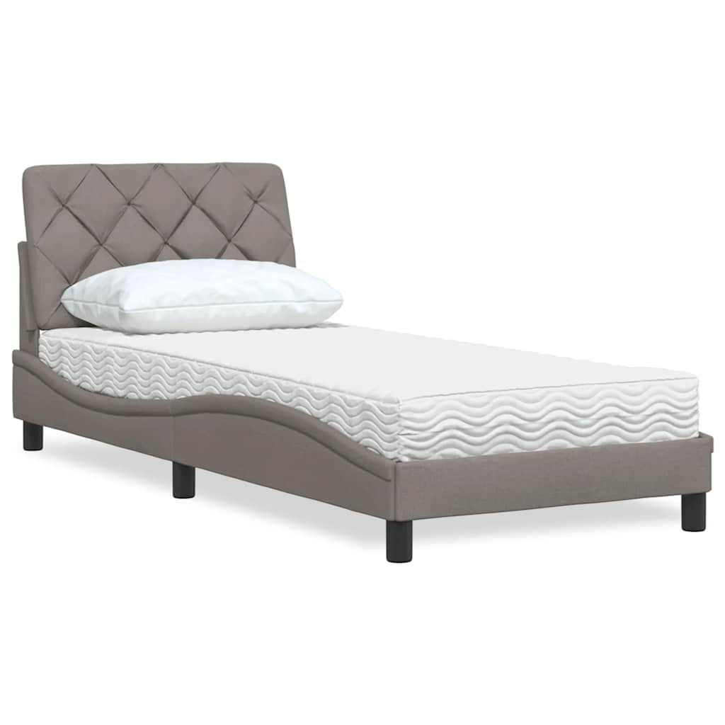 Bett Mit Matratze Stoff