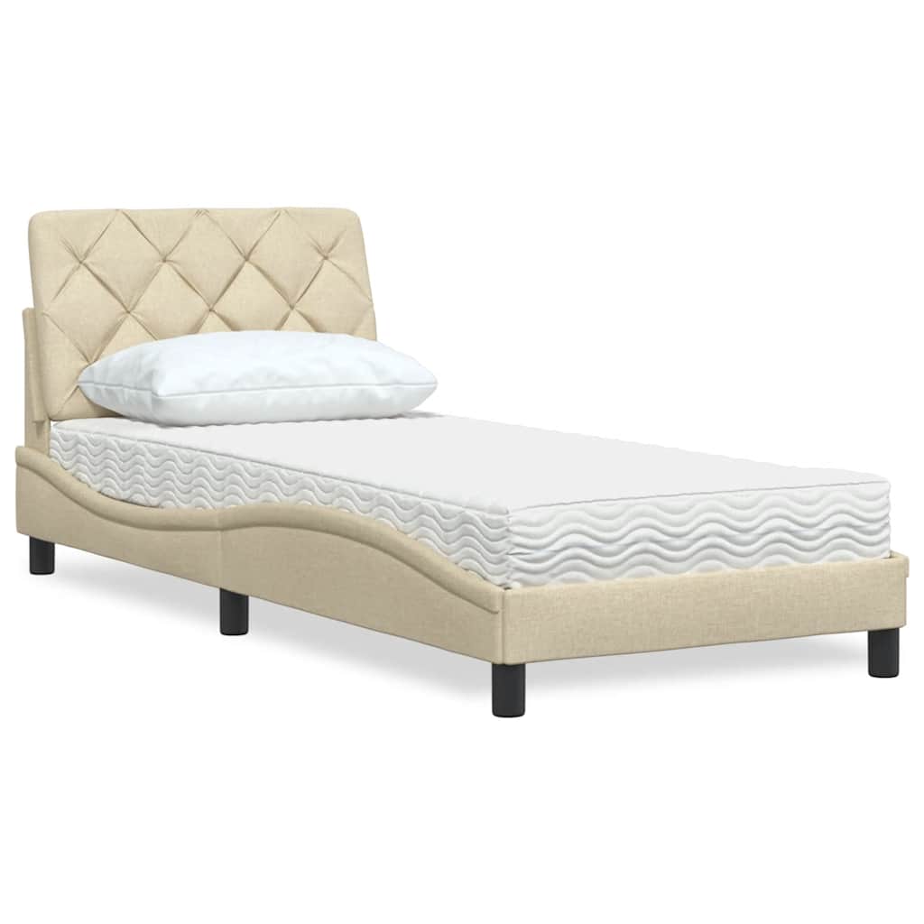 Bett Mit Matratze Stoff