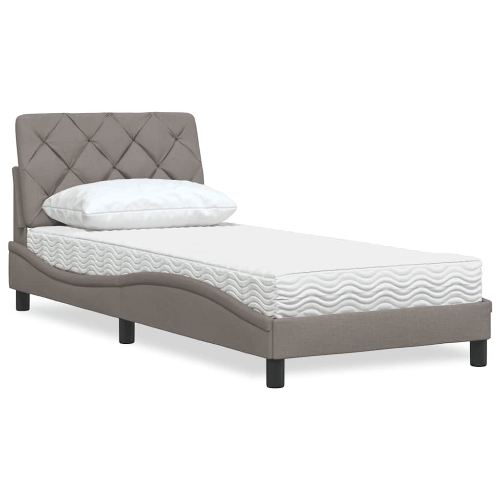 Bett Mit Matratze Stoff