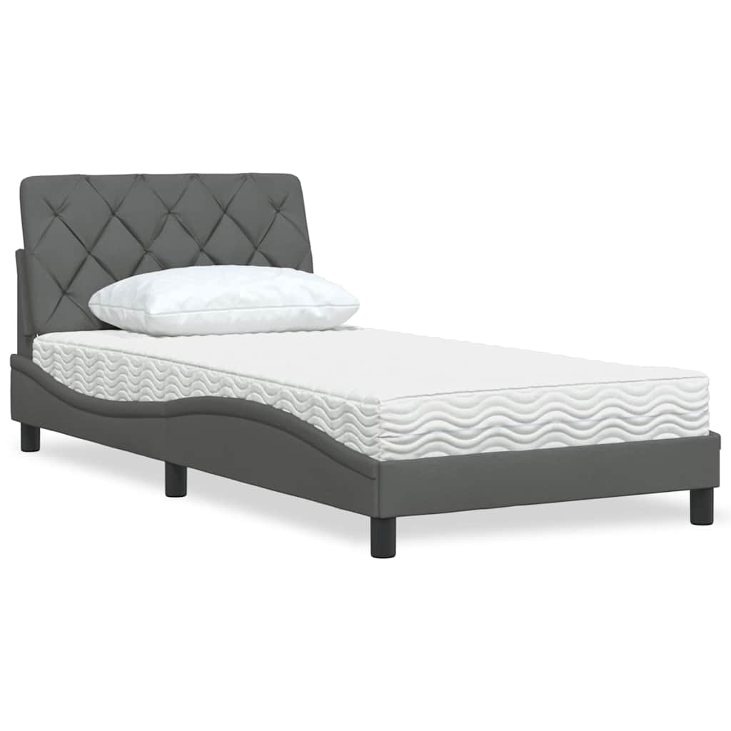 Bett Mit Matratze Stoff