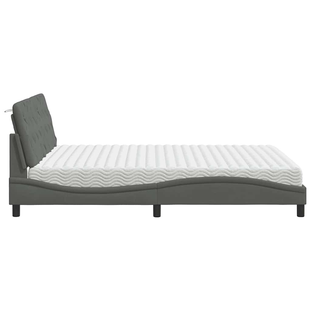 Bett Mit Matratze Stoff