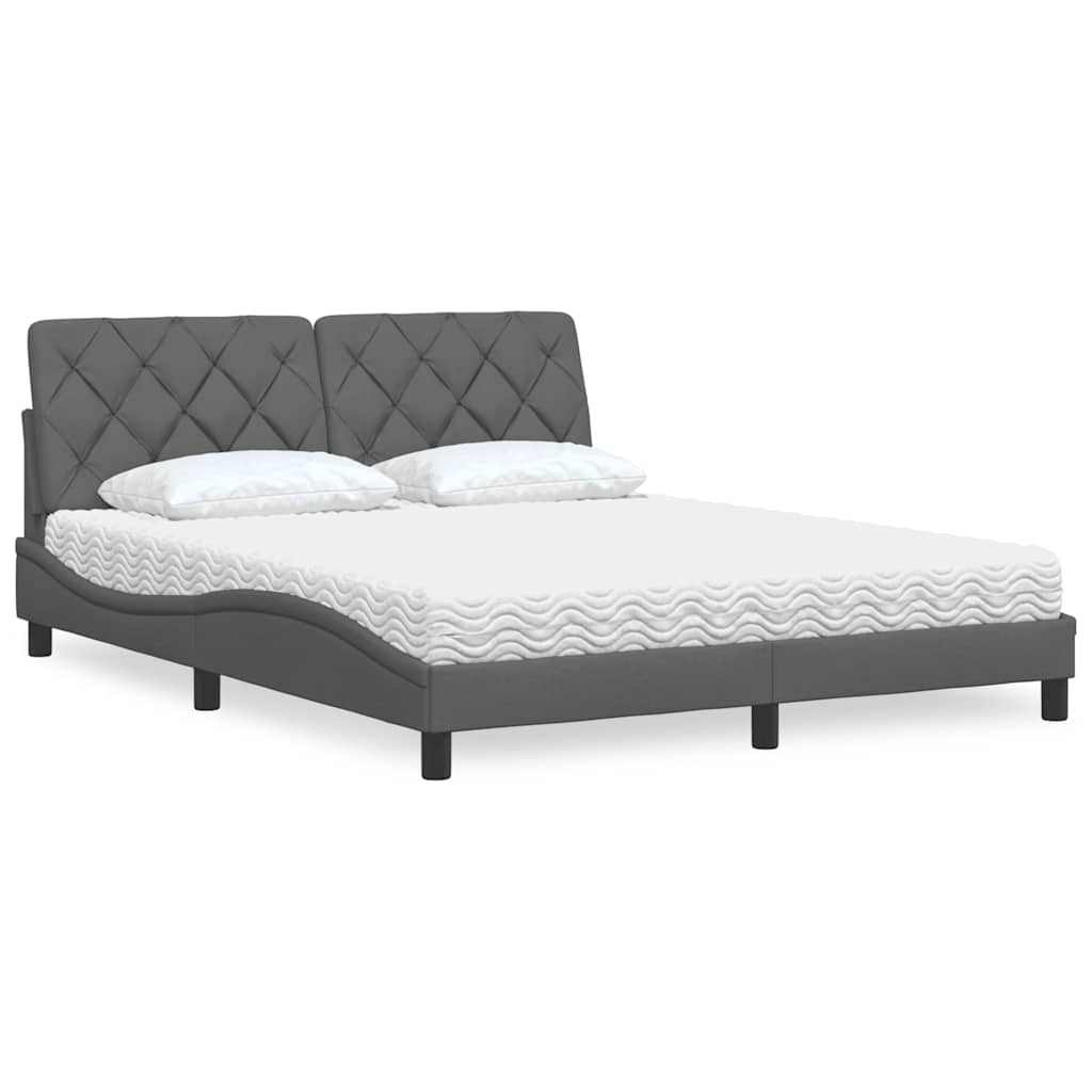 Bett Mit Matratze Stoff