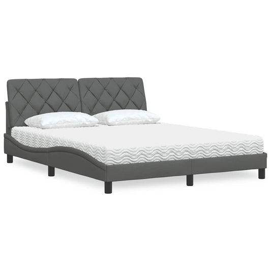 Bett Mit Matratze Stoff