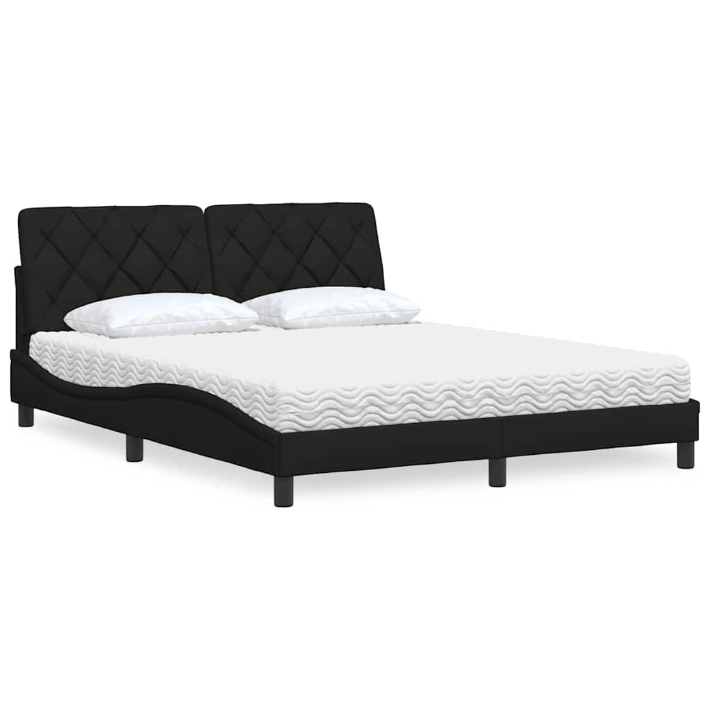 Bett Mit Matratze Stoff