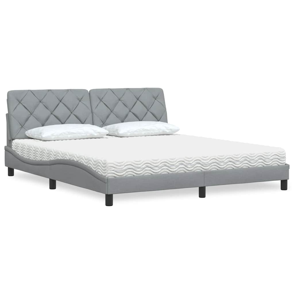 Bett Mit Matratze Stoff