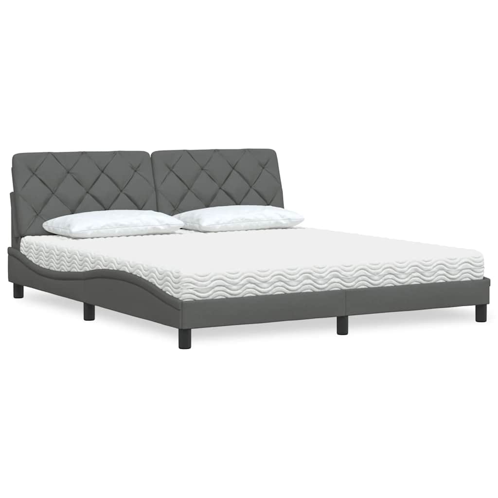 Bett Mit Matratze Stoff