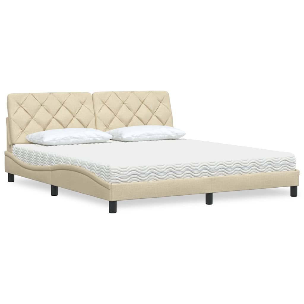 Bett Mit Matratze Stoff
