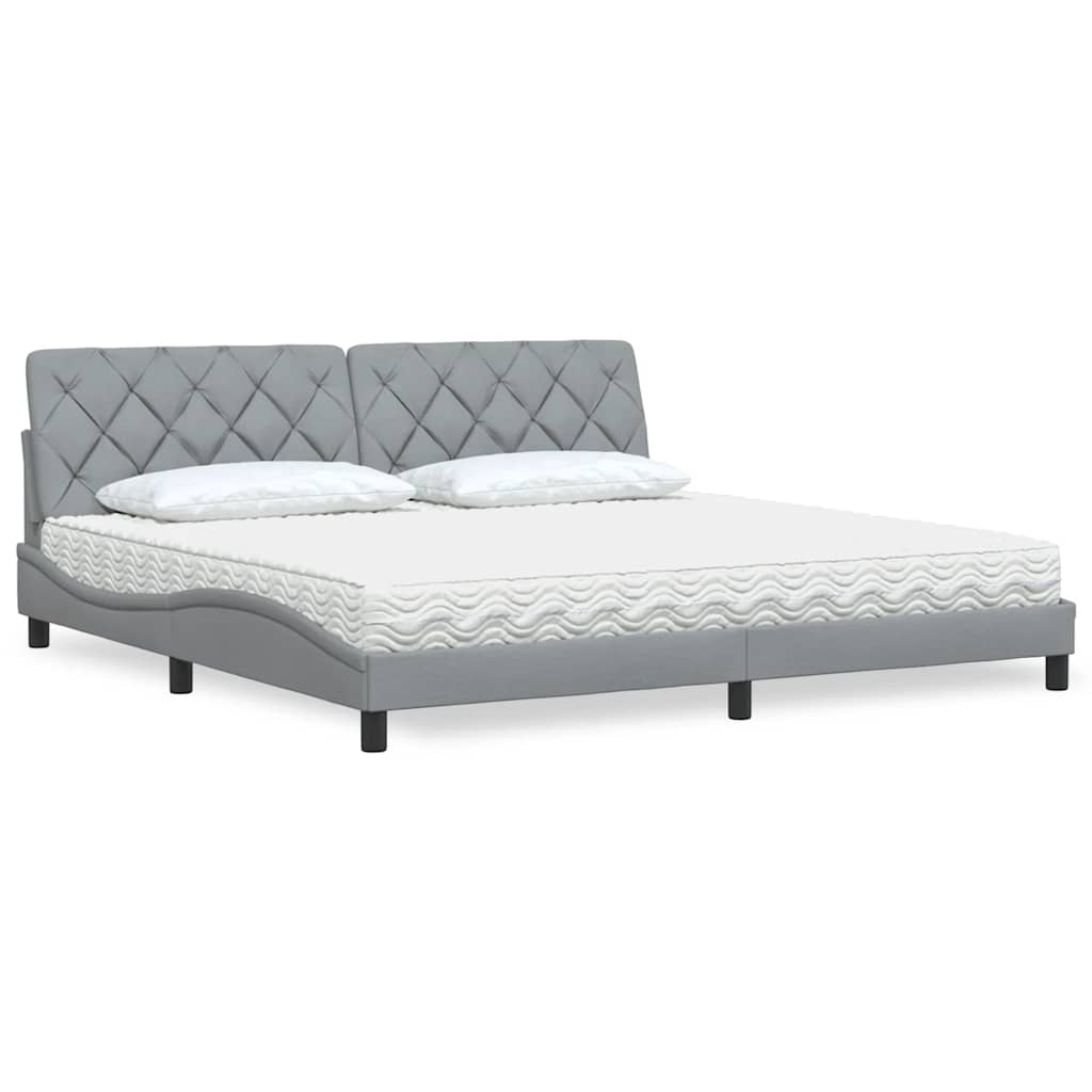 Bett Mit Matratze Stoff
