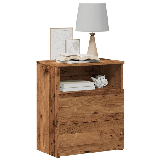 Nachttisch -Optik 50X32X60 Cm Holzwerkstoff
