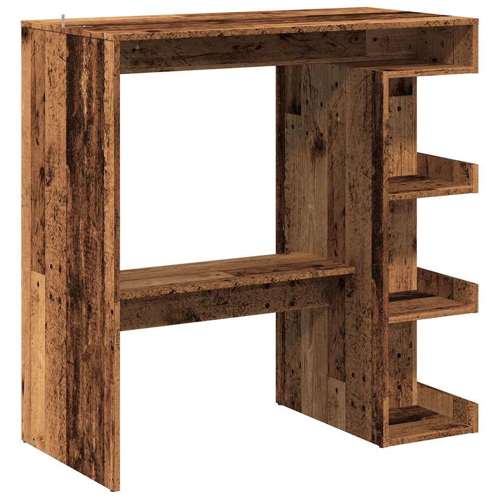 Bartisch Mit Regal -Optik 100X48X101,5 Cm