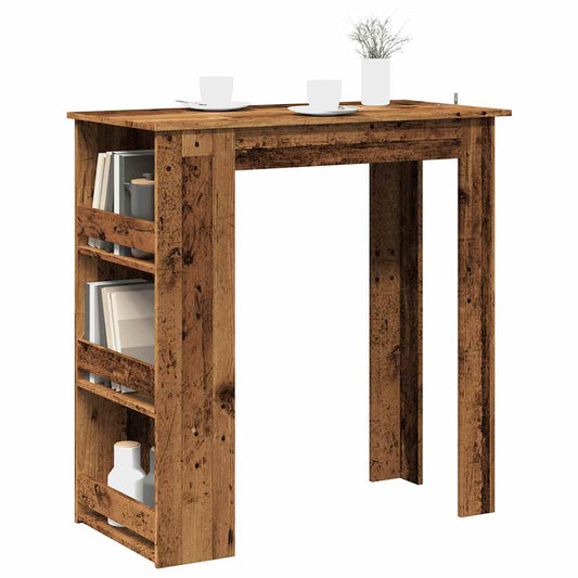 Bartisch Mit Regal -Optik 102X50X103,5 Cm