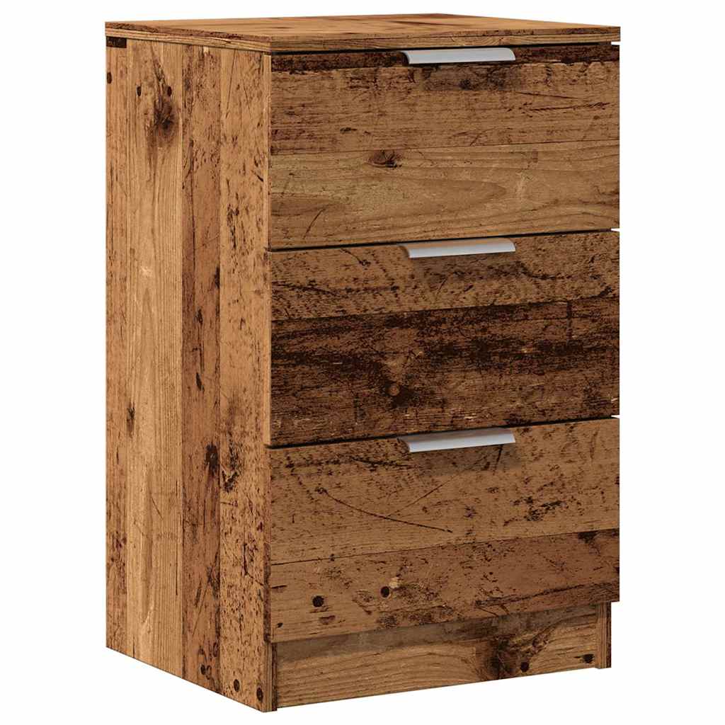 Nachttisch -Optik 40X36X65 Cm Holzwerkstoff