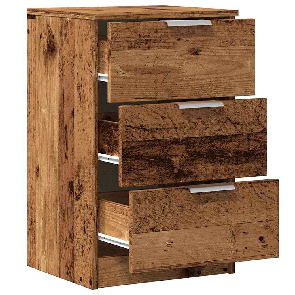 Nachttisch -Optik 40X36X65 Cm Holzwerkstoff