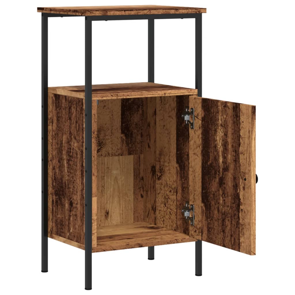 Nachttisch -Optik 41X31X80 Cm Holzwerkstoff