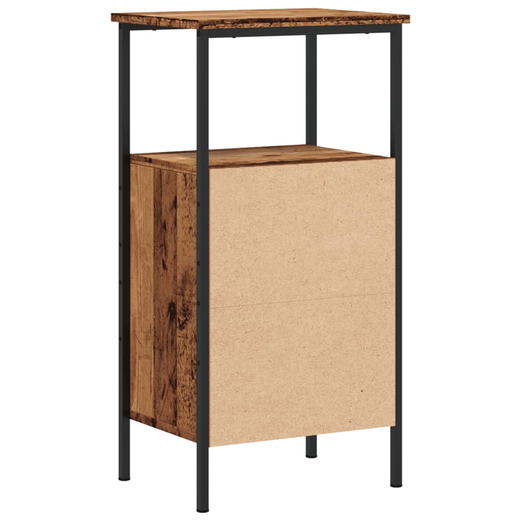 Nachttisch -Optik 41X31X80 Cm Holzwerkstoff