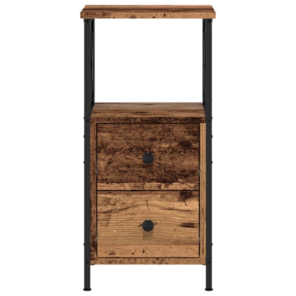 Nachttisch -Optik 34X35,5X70 Cm Holzwerkstoff