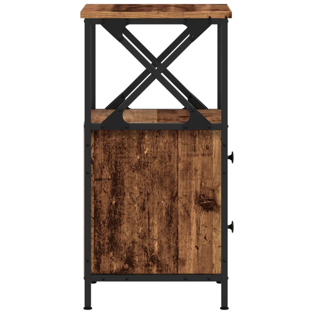 Nachttisch -Optik 34X35,5X70 Cm Holzwerkstoff