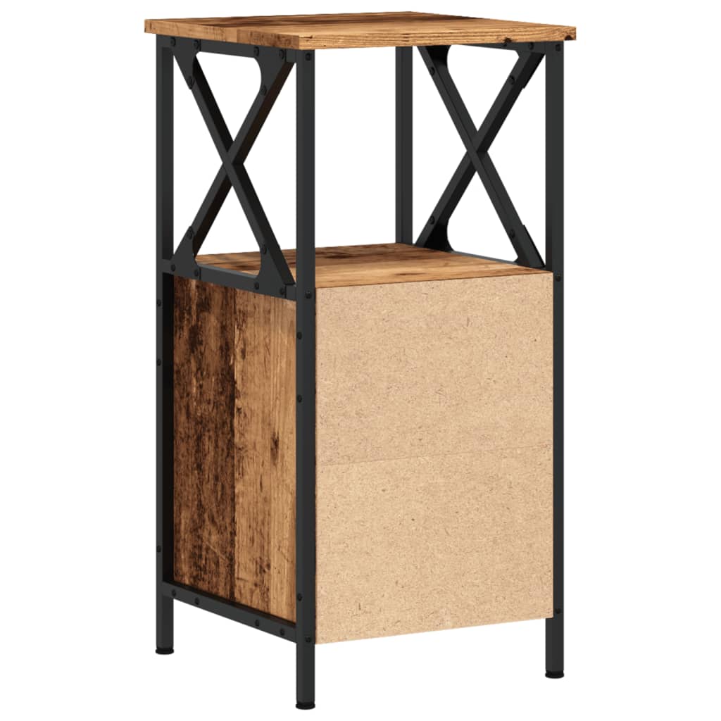 Nachttisch -Optik 34X35,5X70 Cm Holzwerkstoff