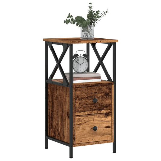 Nachttisch -Optik 34X35,5X70 Cm Holzwerkstoff