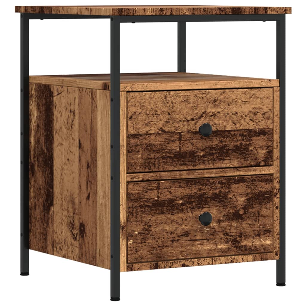 Nachttisch -Optik 44X45X60 Cm Holzwerkstoff
