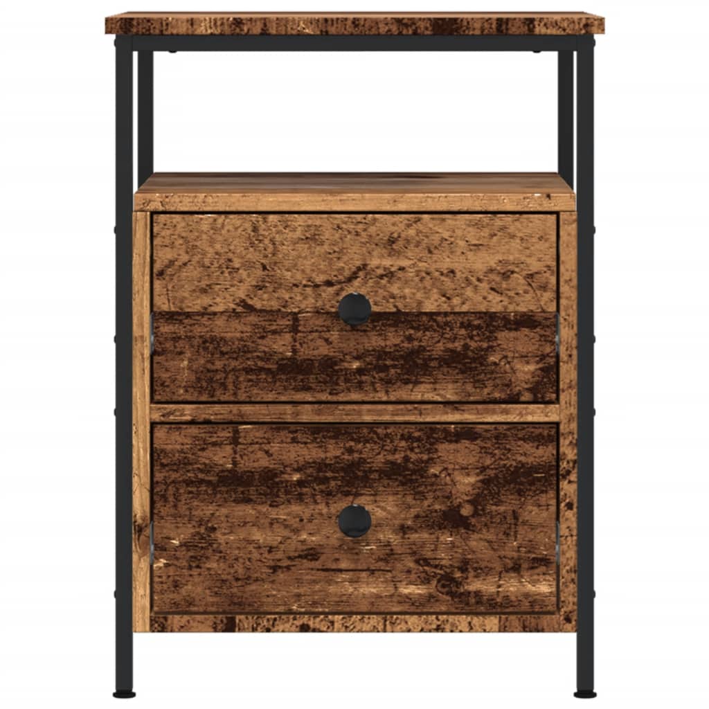 Nachttisch -Optik 44X45X60 Cm Holzwerkstoff