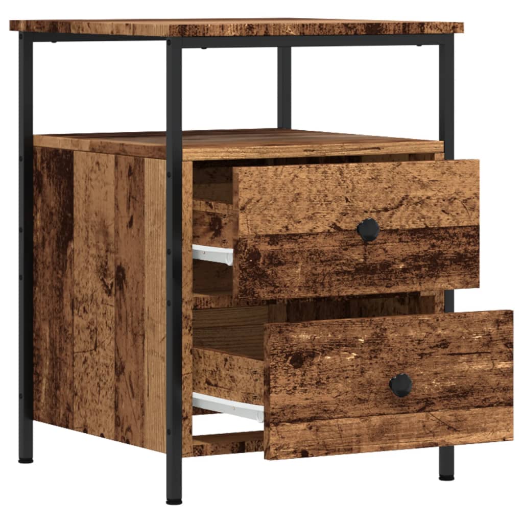 Nachttisch -Optik 44X45X60 Cm Holzwerkstoff