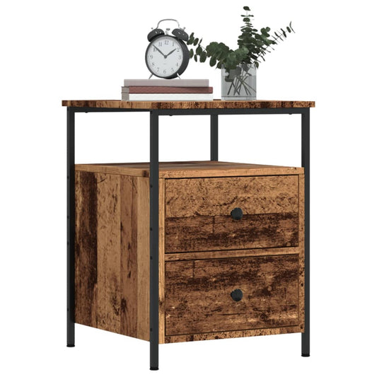 Nachttisch -Optik 44X45X60 Cm Holzwerkstoff