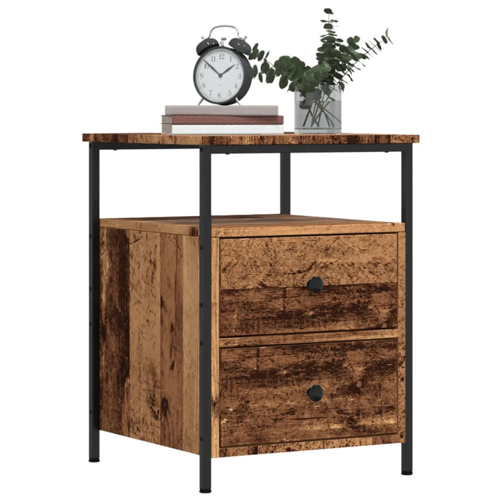 Nachttisch -Optik 44X45X60 Cm Holzwerkstoff