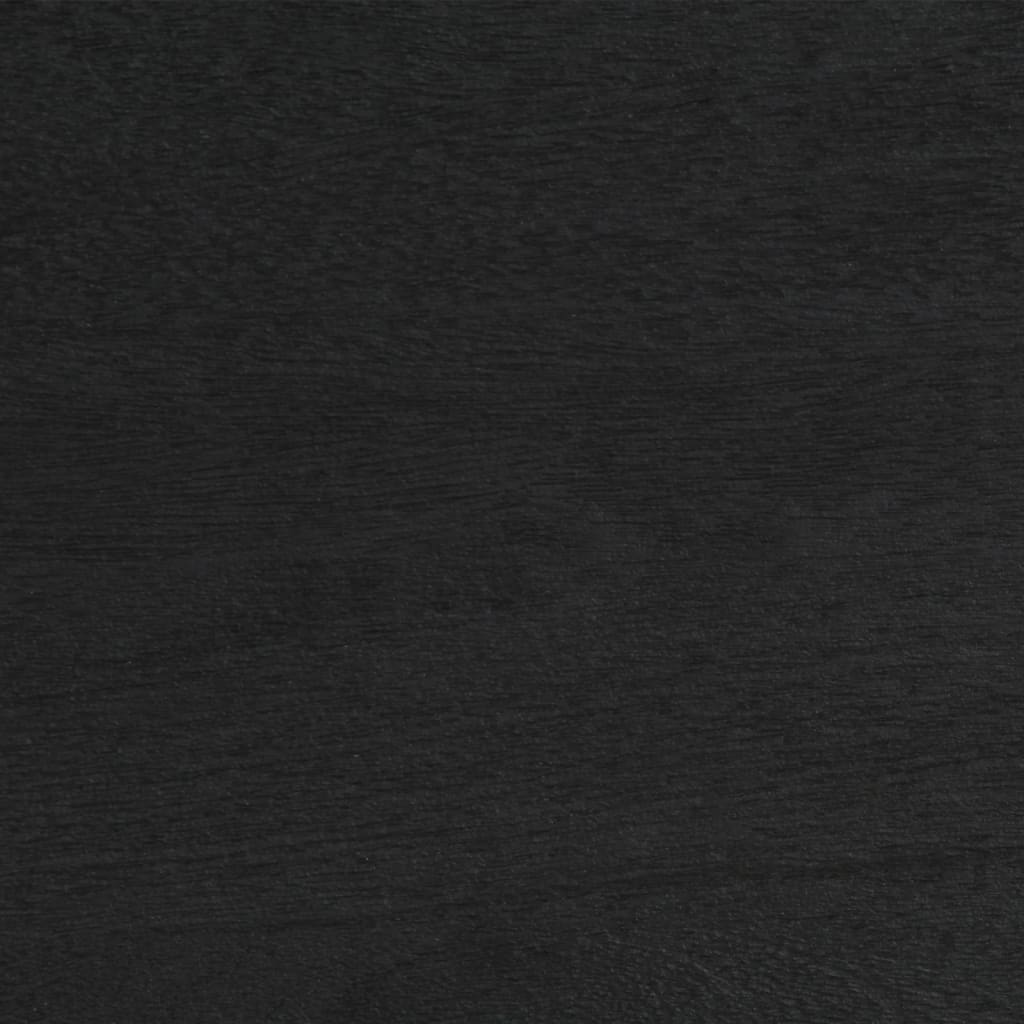 Nachttisch Schwarz 50X33X60 Cm Holzwerkstoff Blau