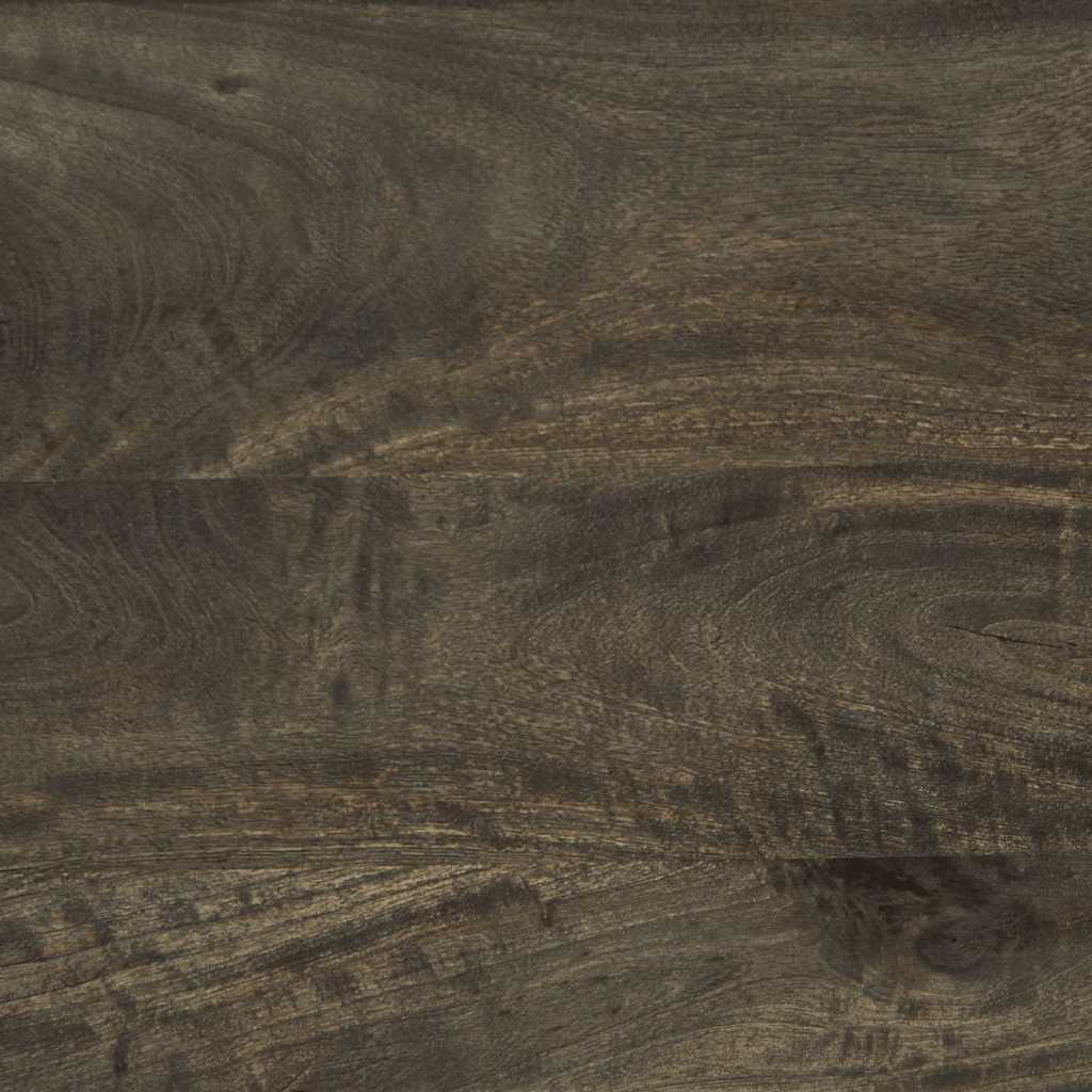 Nachttisch Schwarz 40X33X46 Cm Massivholz Mango