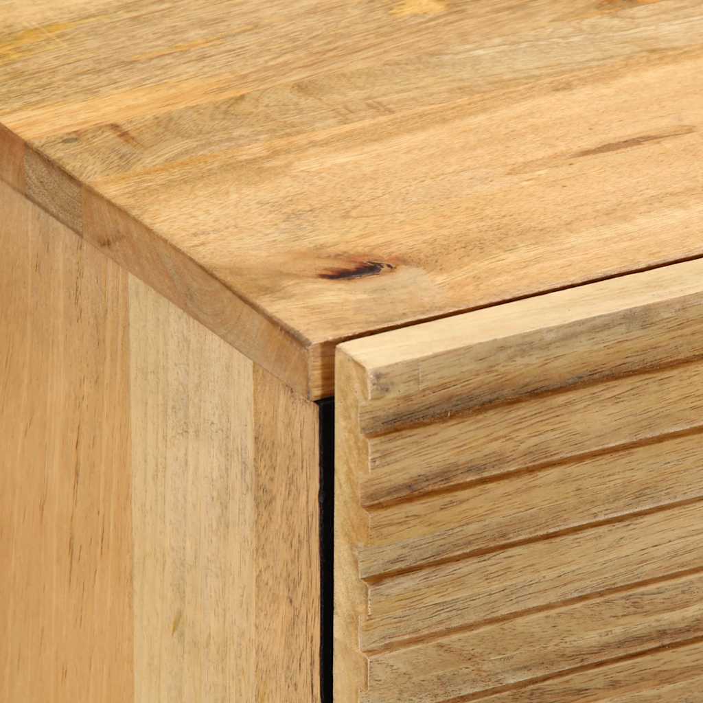 Nachttisch 50X33X60 Cm Massivholz Mango