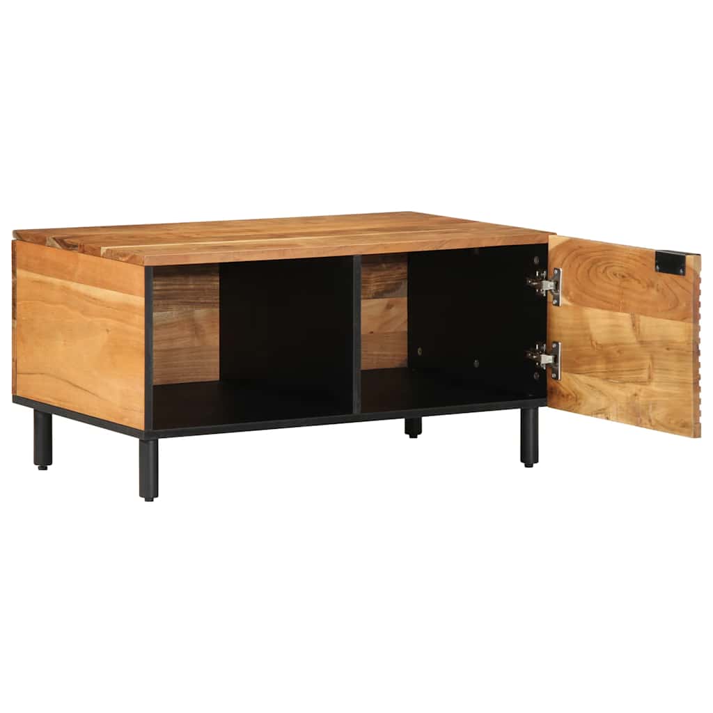 Couchtisch 80X50X40 Cm Massivholz Akazie